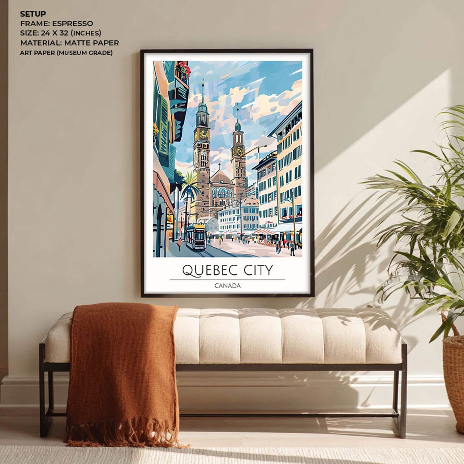 Quebec City - Cities Paintings