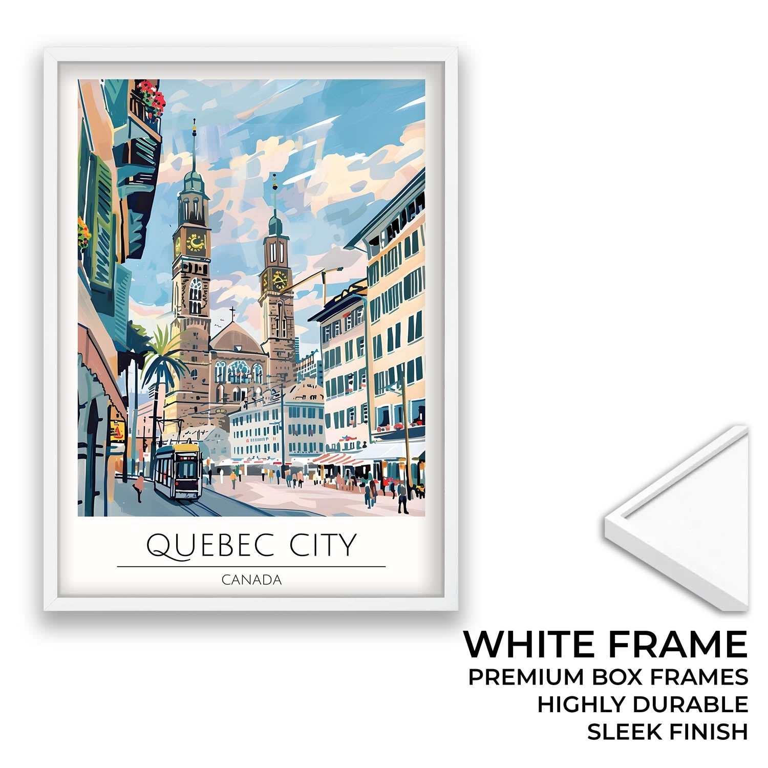 Quebec City - Cities Paintings