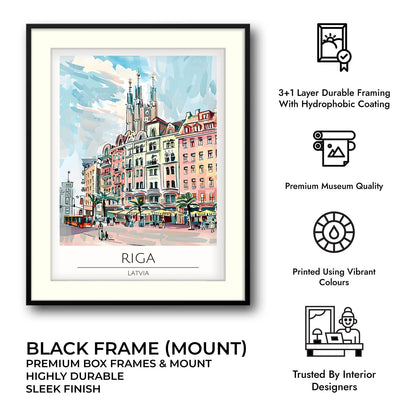 Riga - Cities Paintings