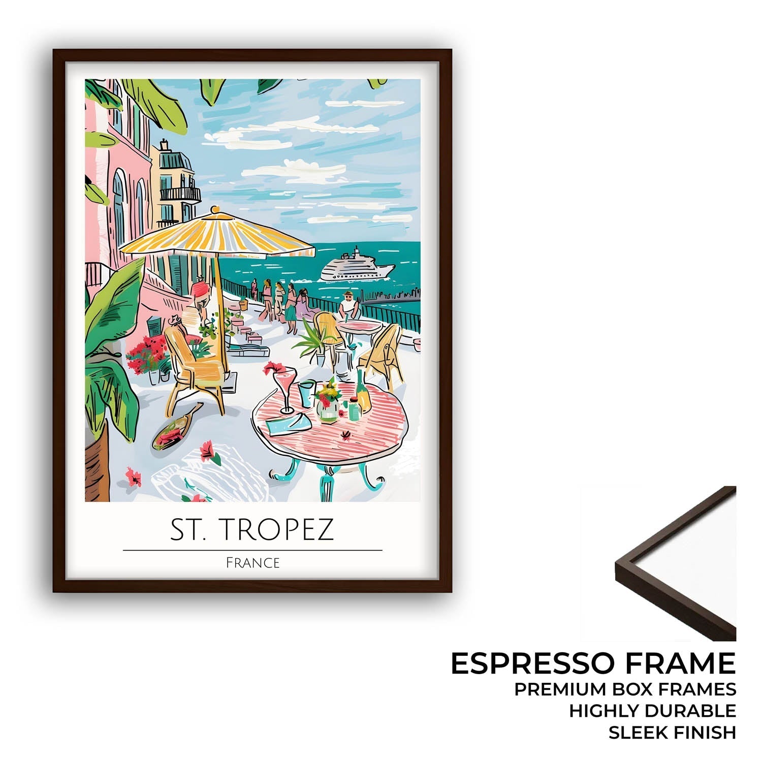 Saint Tropez - Cities Paintings