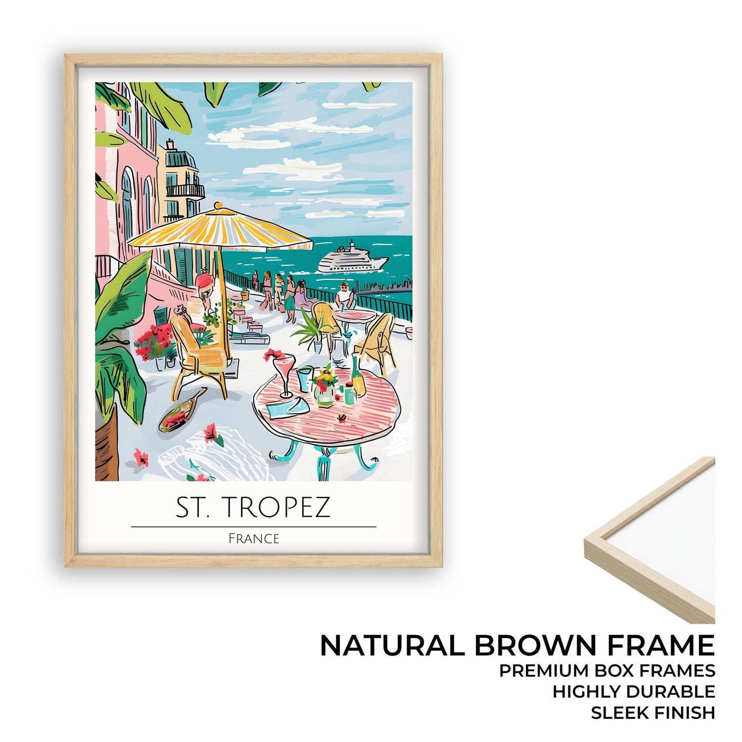 Saint Tropez - Cities Paintings