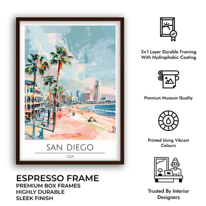 San Diego - Cities Paintings
