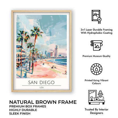San Diego - Cities Paintings