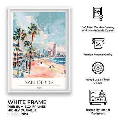 San Diego - Cities Paintings