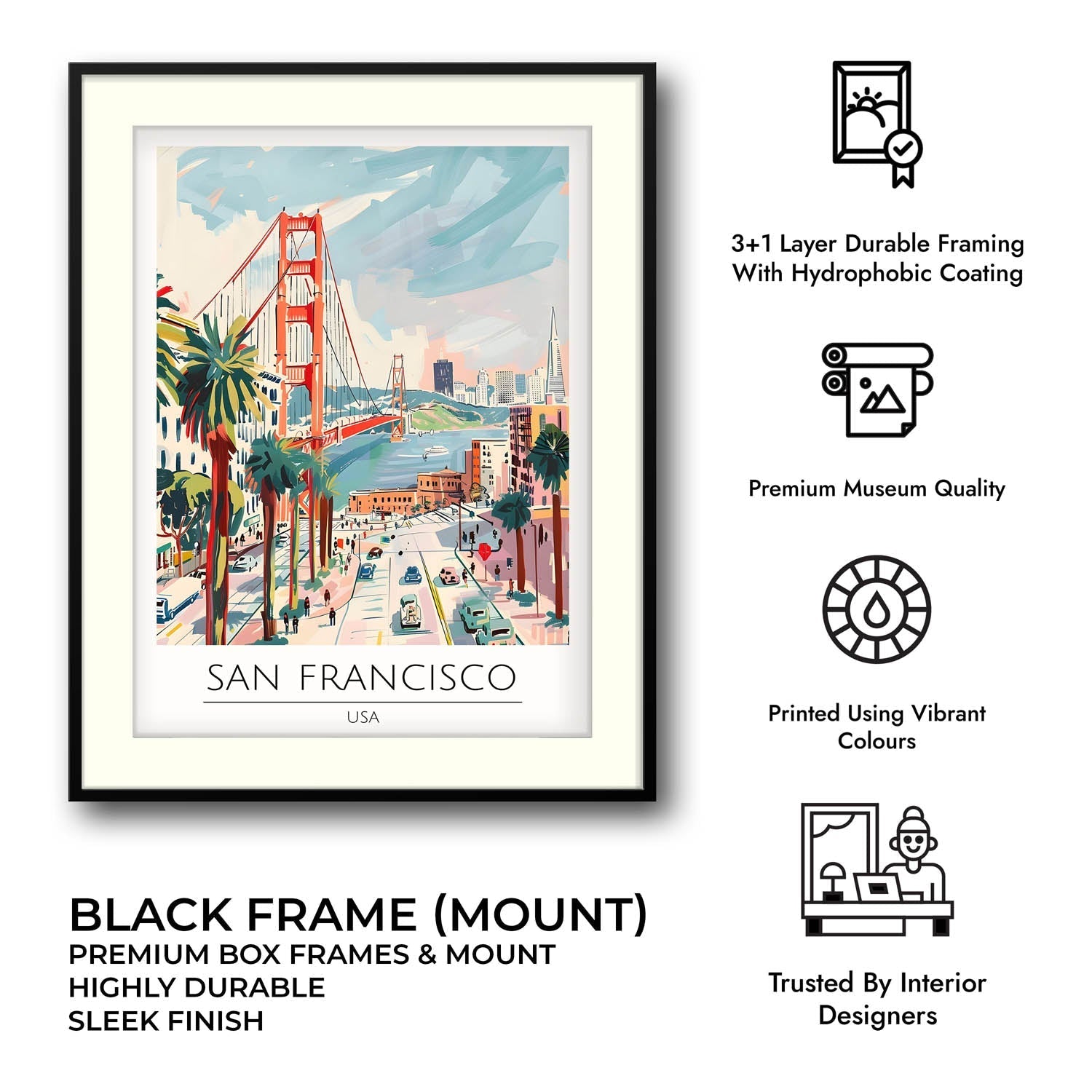 San Francisco - Cities Paintings