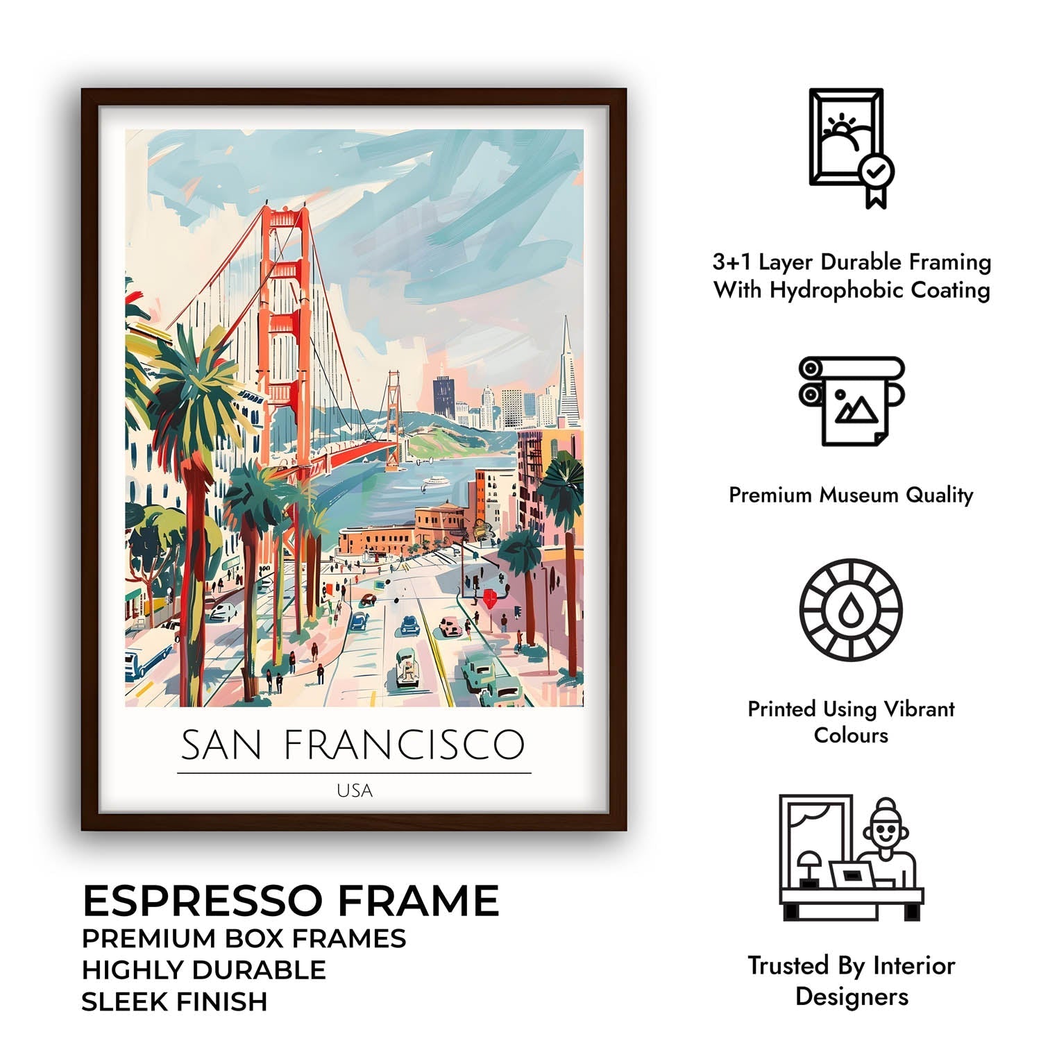 San Francisco - Cities Paintings