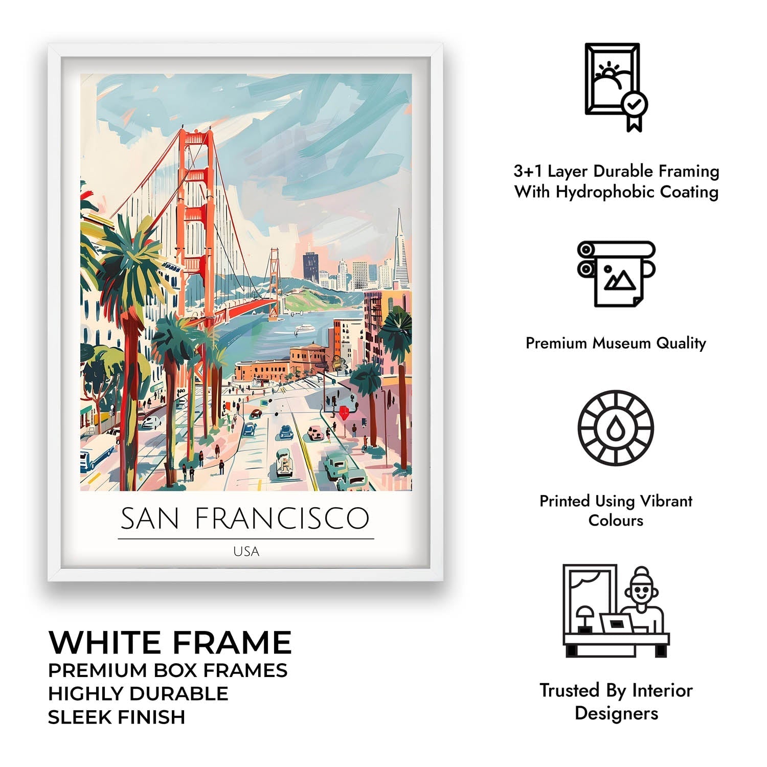San Francisco - Cities Paintings