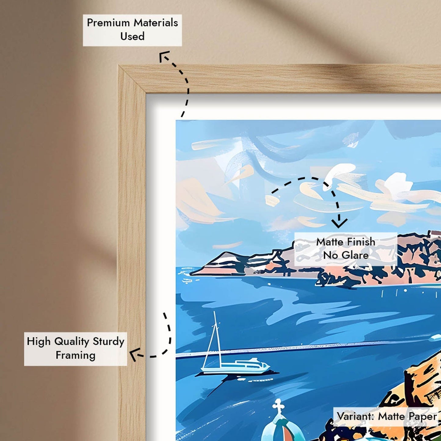 Santorini | Greece - Cities Paintings