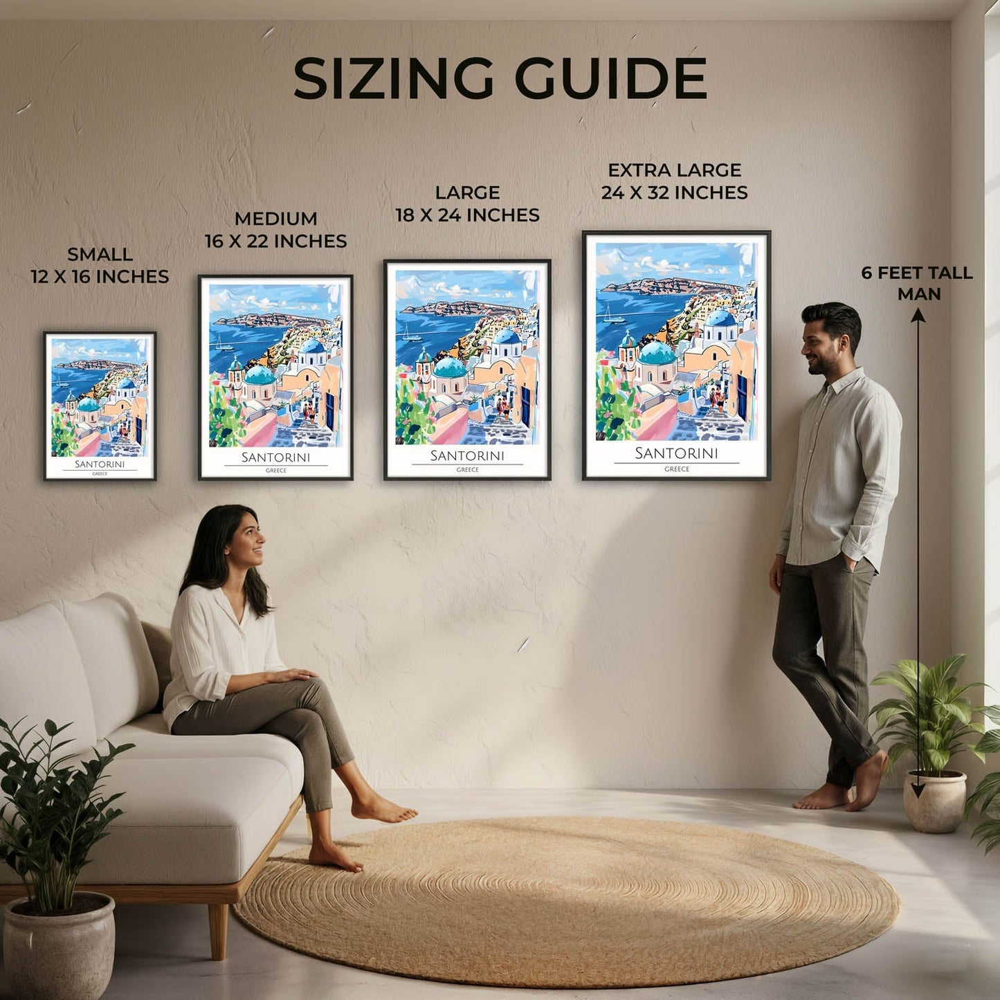 Santorini | Greece - Cities Paintings