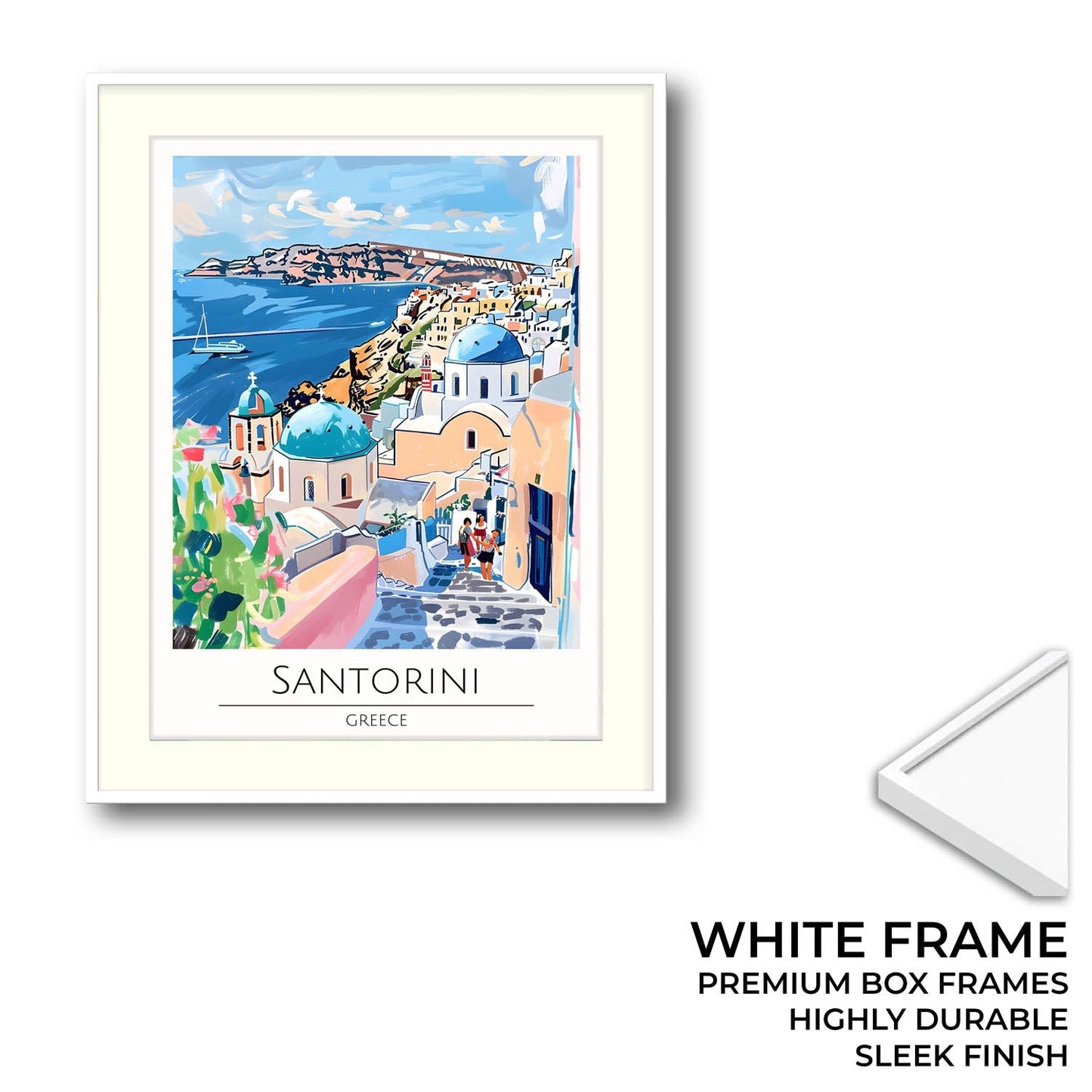 Santorini | Greece - Cities Paintings