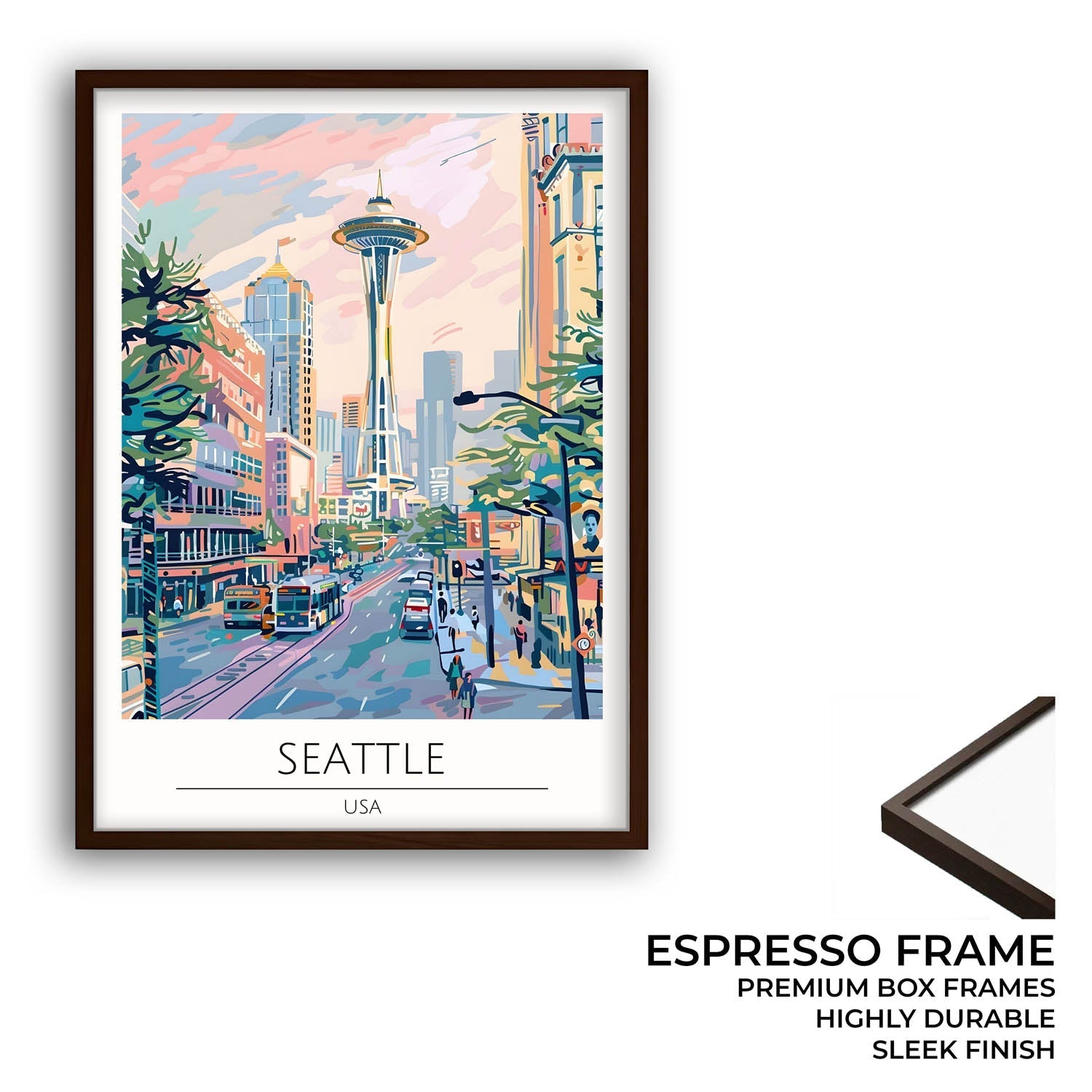 Seattle - Cities Paintings