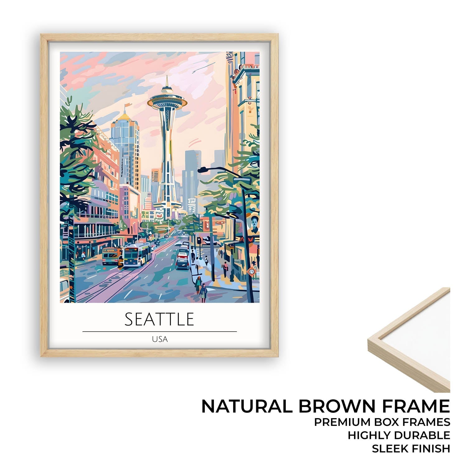Seattle - Cities Paintings