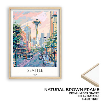 Seattle - Cities Paintings