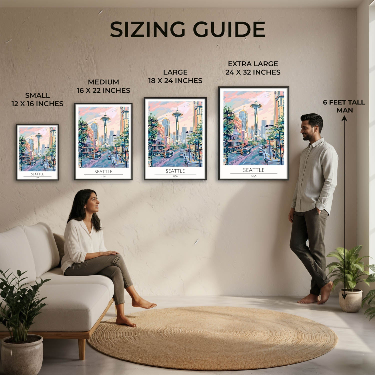 Seattle - Cities Paintings