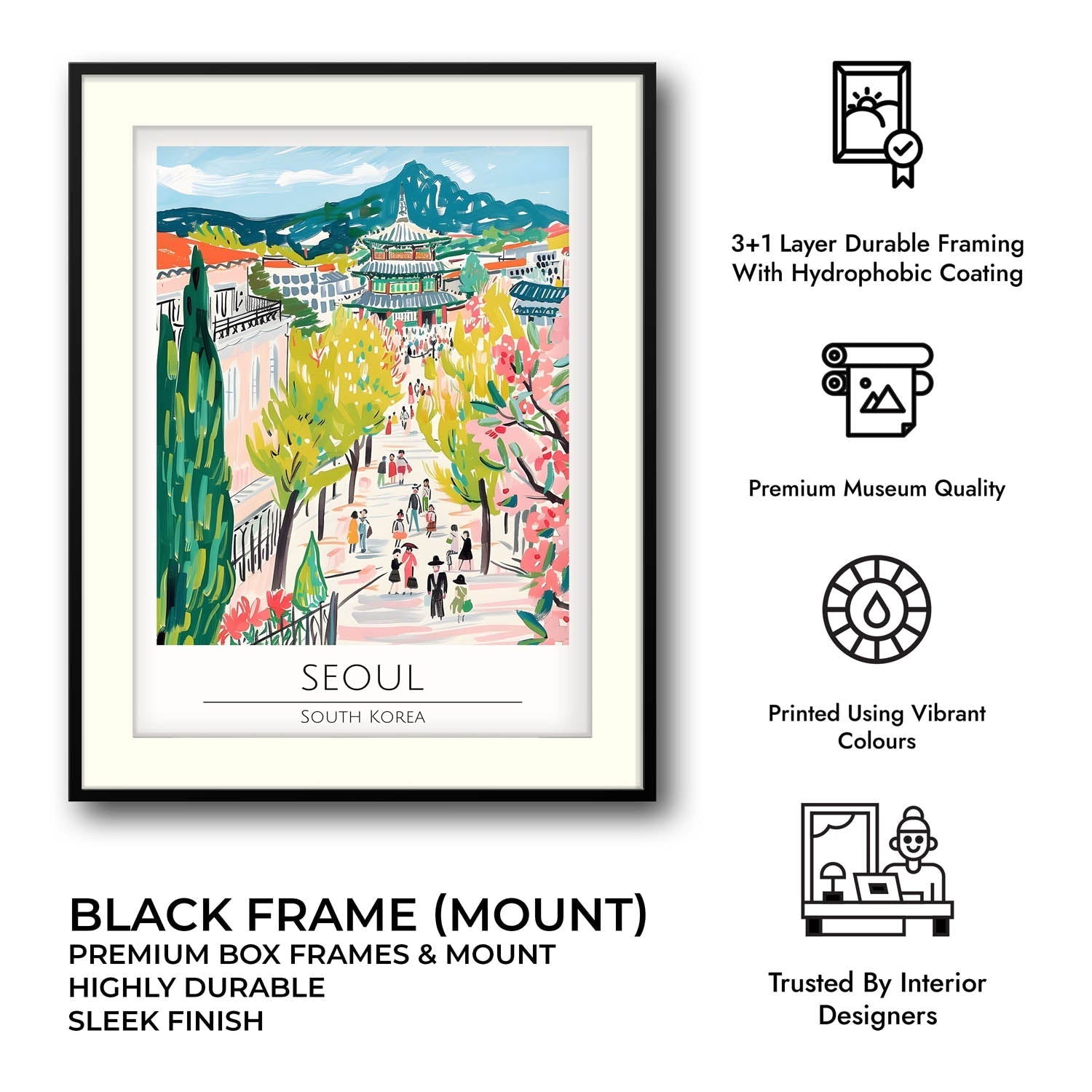 Seoul - Cities Paintings