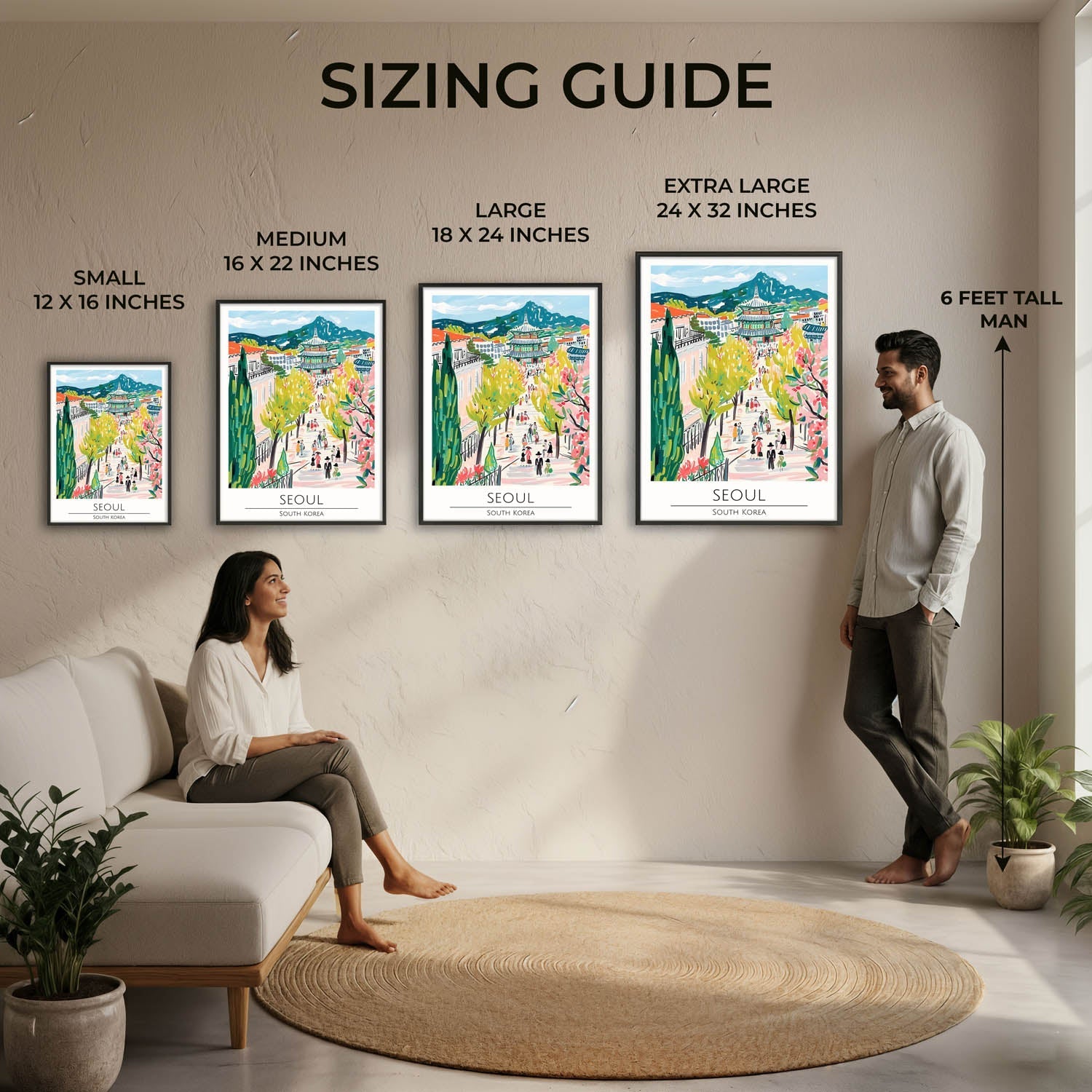 Seoul - Cities Paintings
