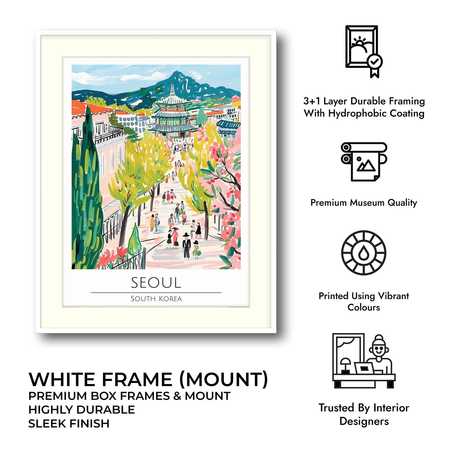 Seoul - Cities Paintings