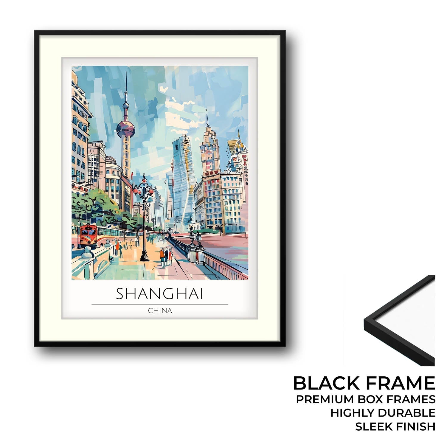 Shanghai - Cities Paintings