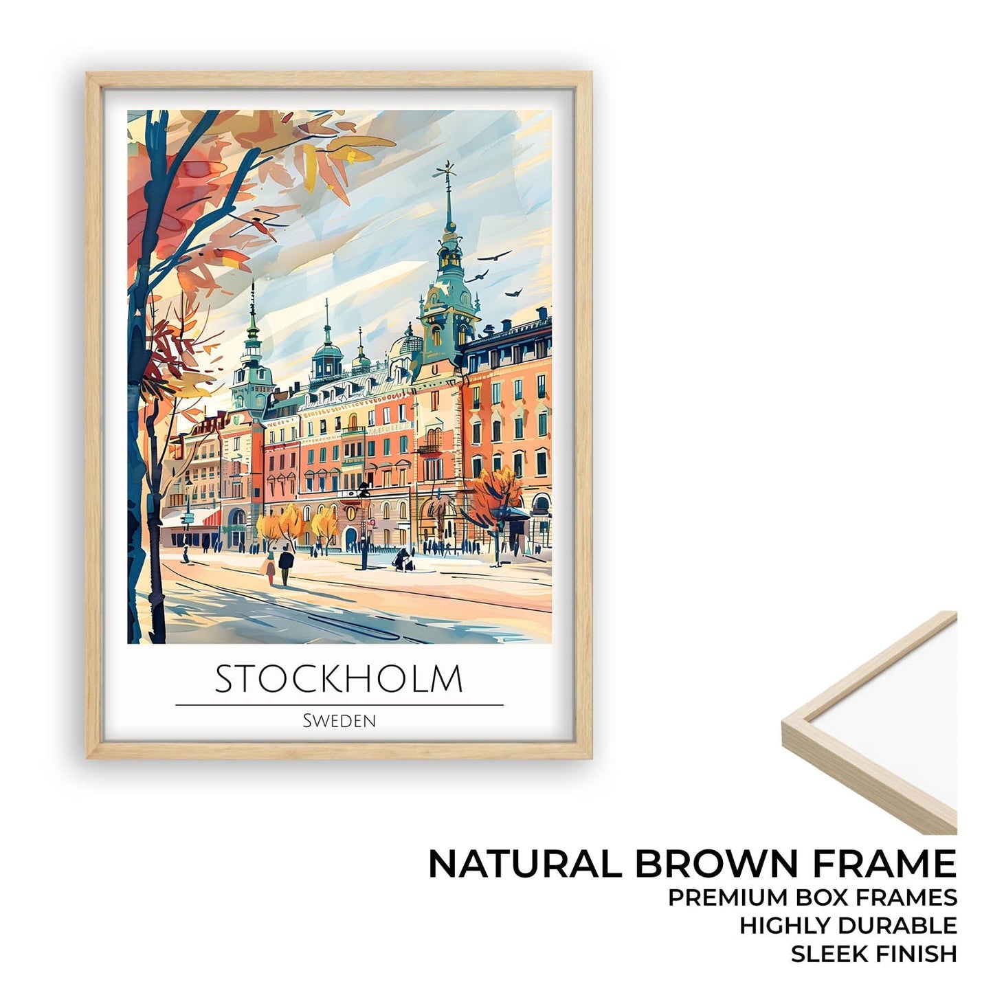 Stockholm - Cities Paintings