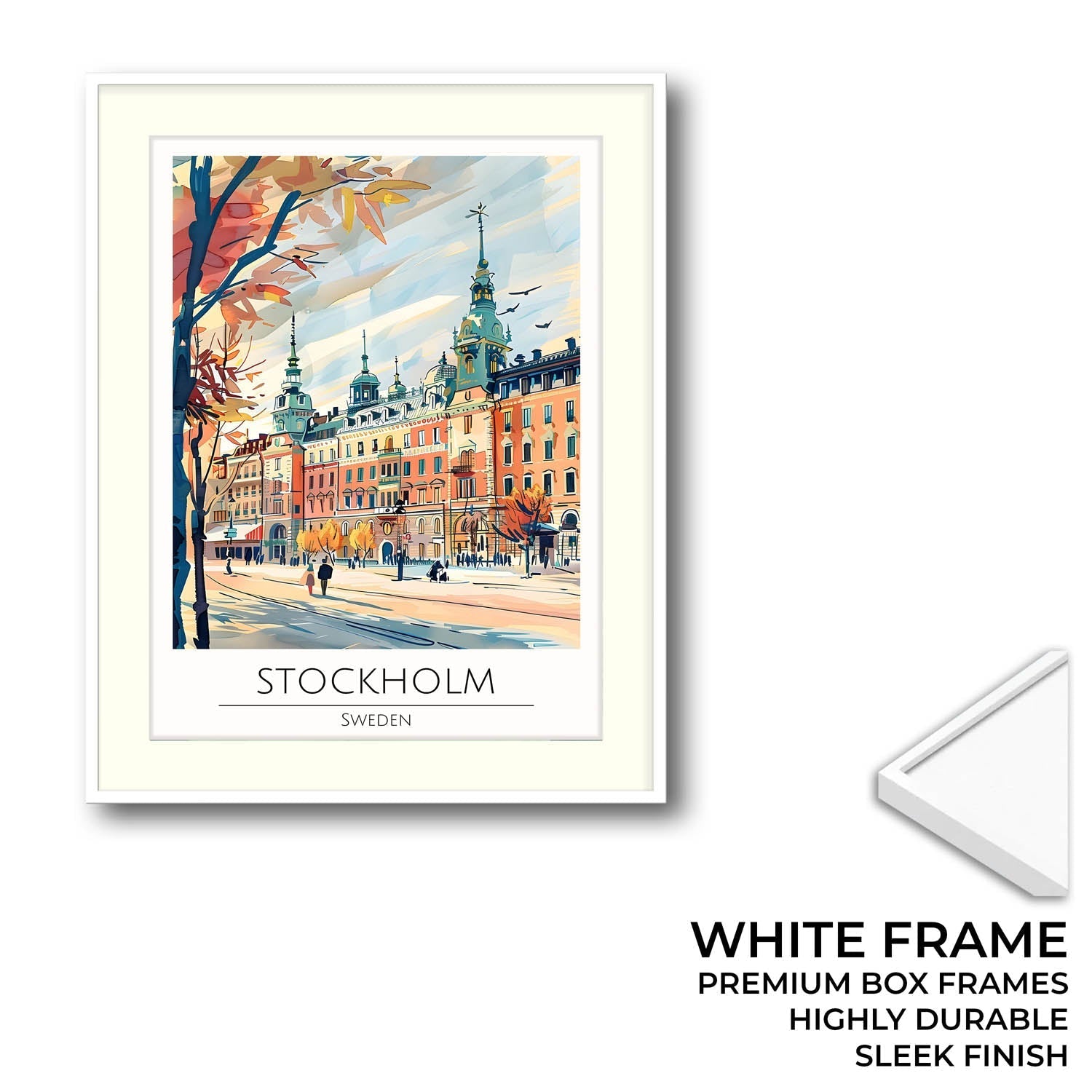 Stockholm - Cities Paintings