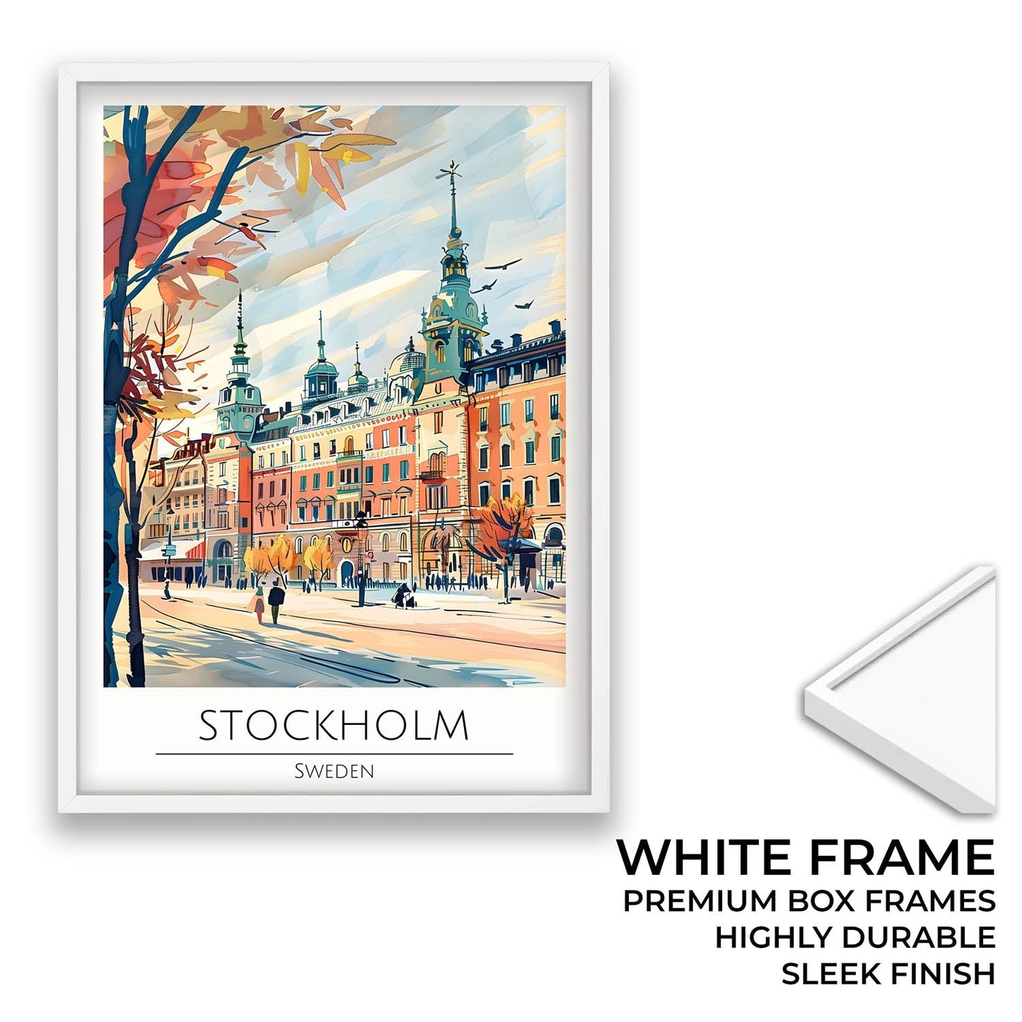 Stockholm - Cities Paintings
