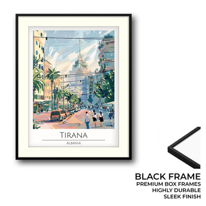 Tirana - Cities Paintings