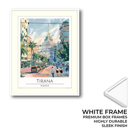 Tirana - Cities Paintings