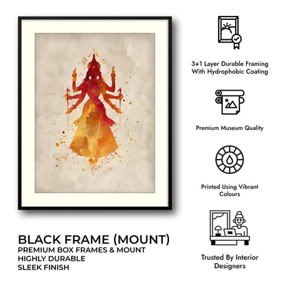 Goddess Durga – Shakti Wall Art