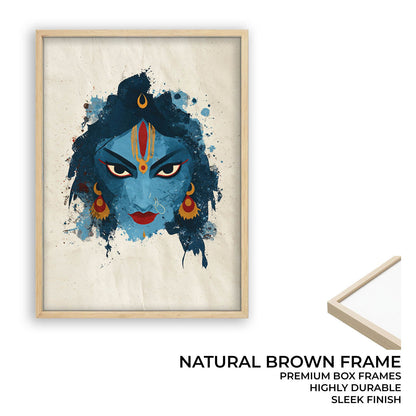 Kali Devi Painting – Fierce Goddess Wall Art