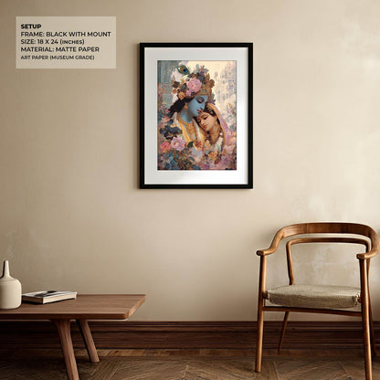 Radha Krishna Painting – Vastu Wall Art for Home