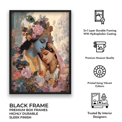 Radha Krishna Painting – Vastu Wall Art for Home