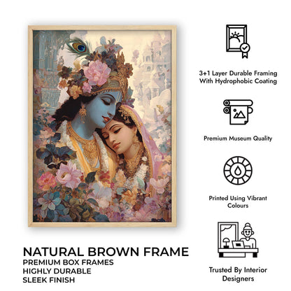 Radha Krishna Painting – Vastu Wall Art for Home