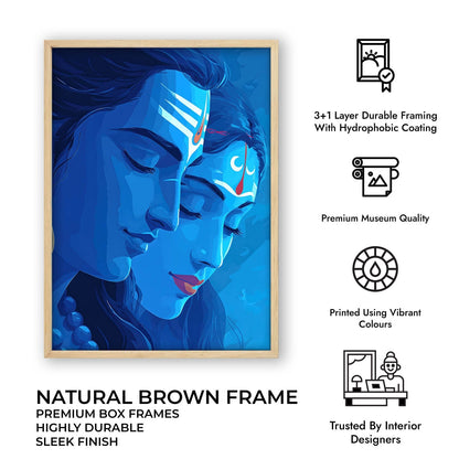 Shiva Parvati – Vastu Painting