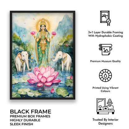 Goddess Gaj Lakshmi - Vastu Painting
