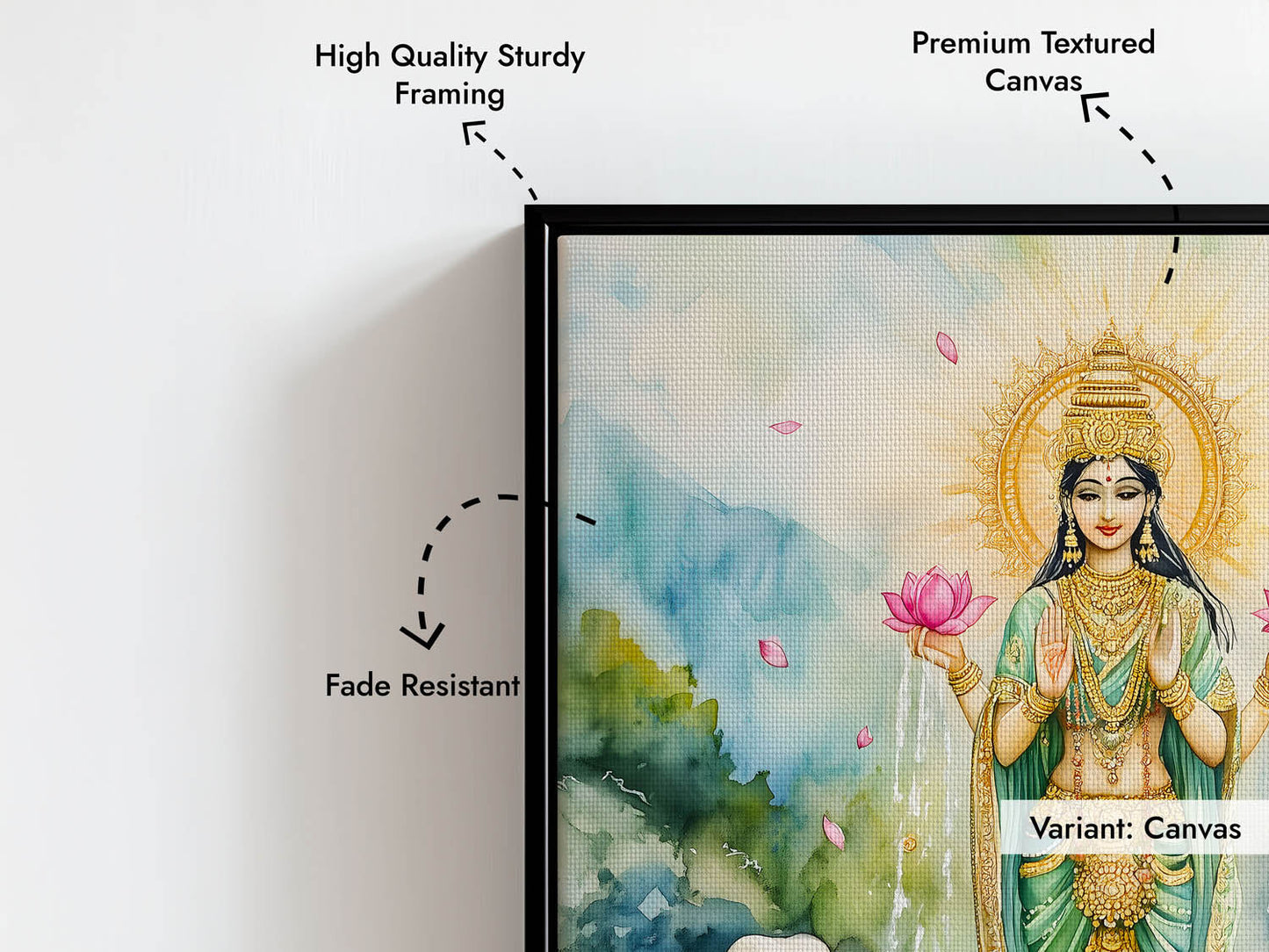 Goddess Gaj Lakshmi - Vastu Painting