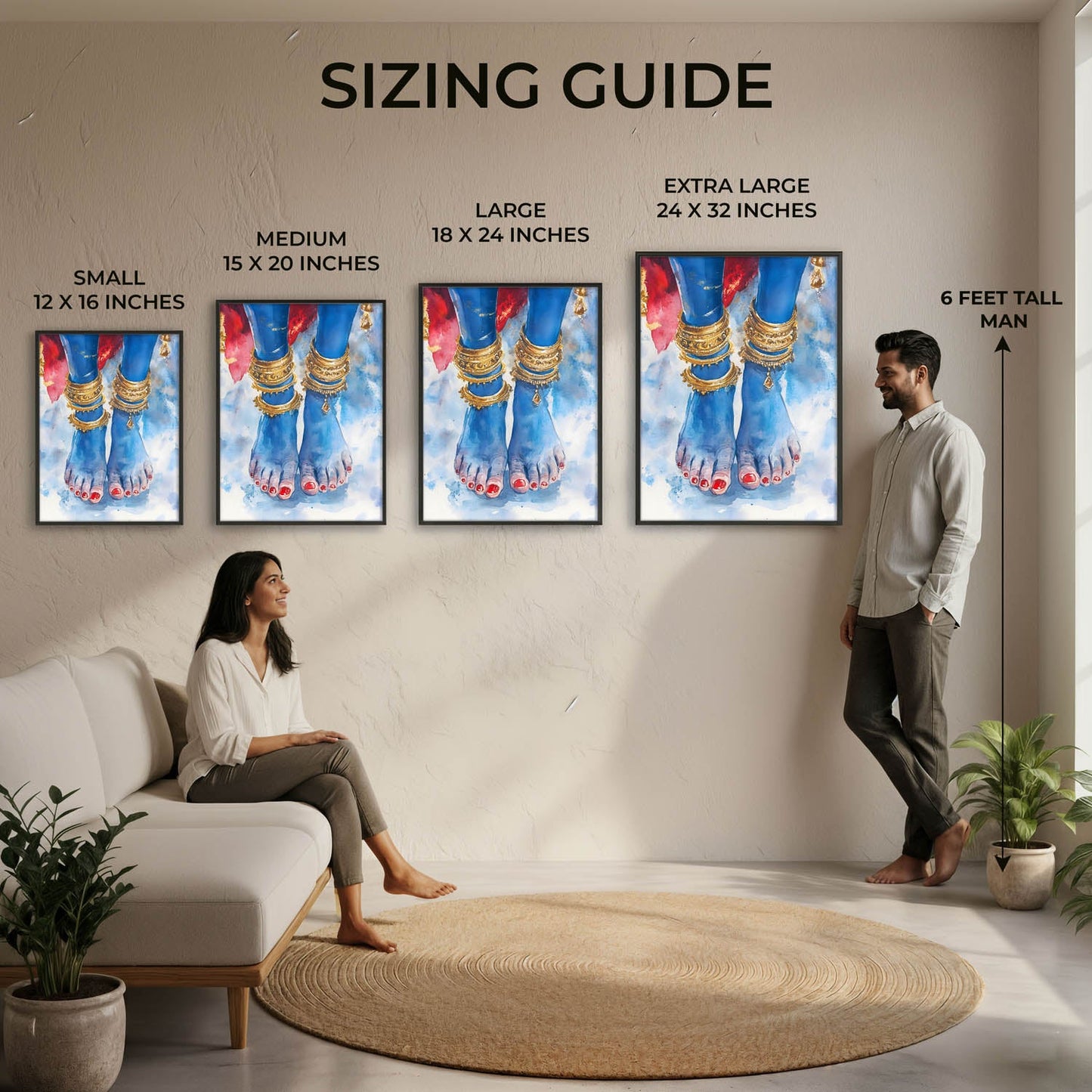 Goddess Kali  - Vastu Painting