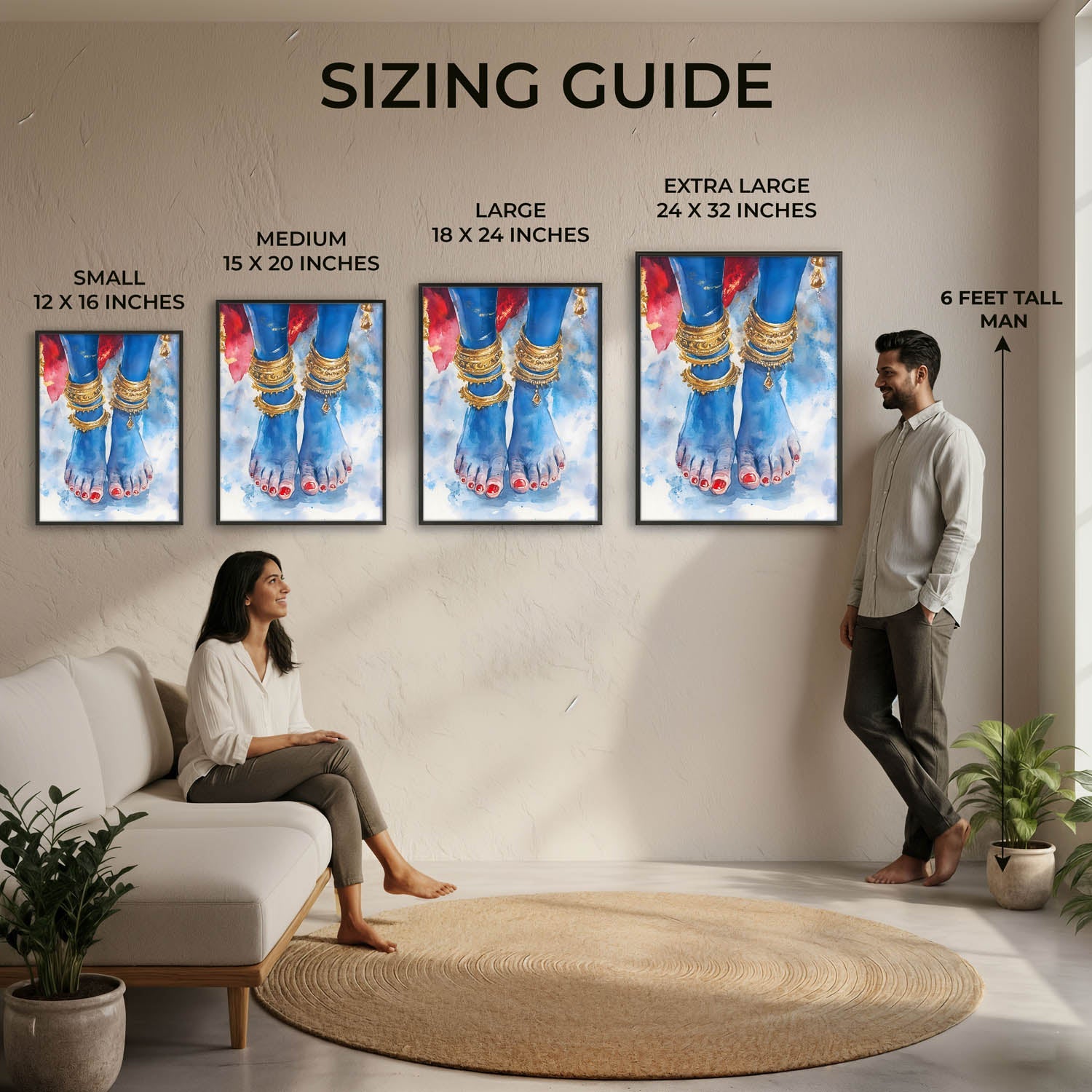 Goddess Kali  - Vastu Painting