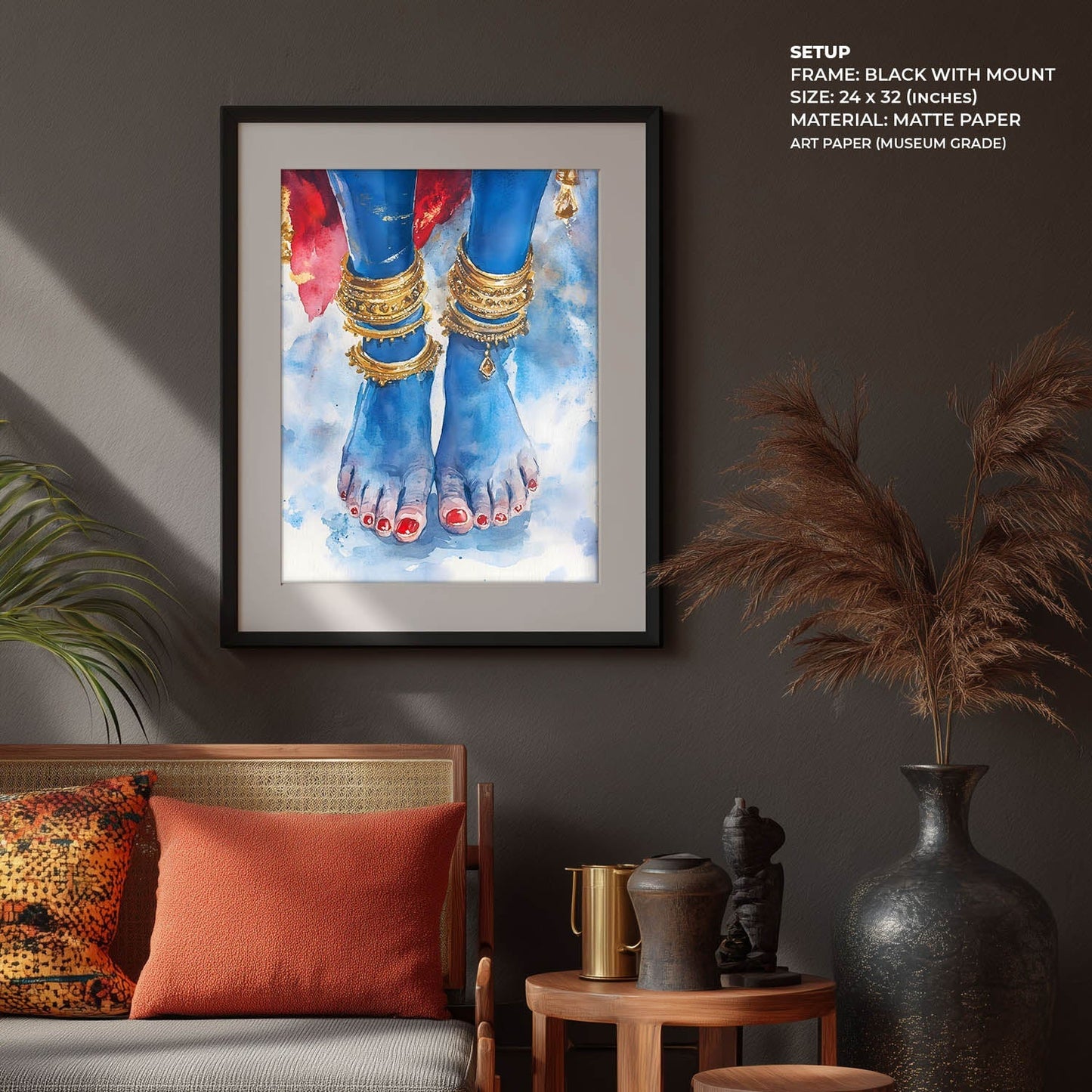 Goddess Kali  - Vastu Painting