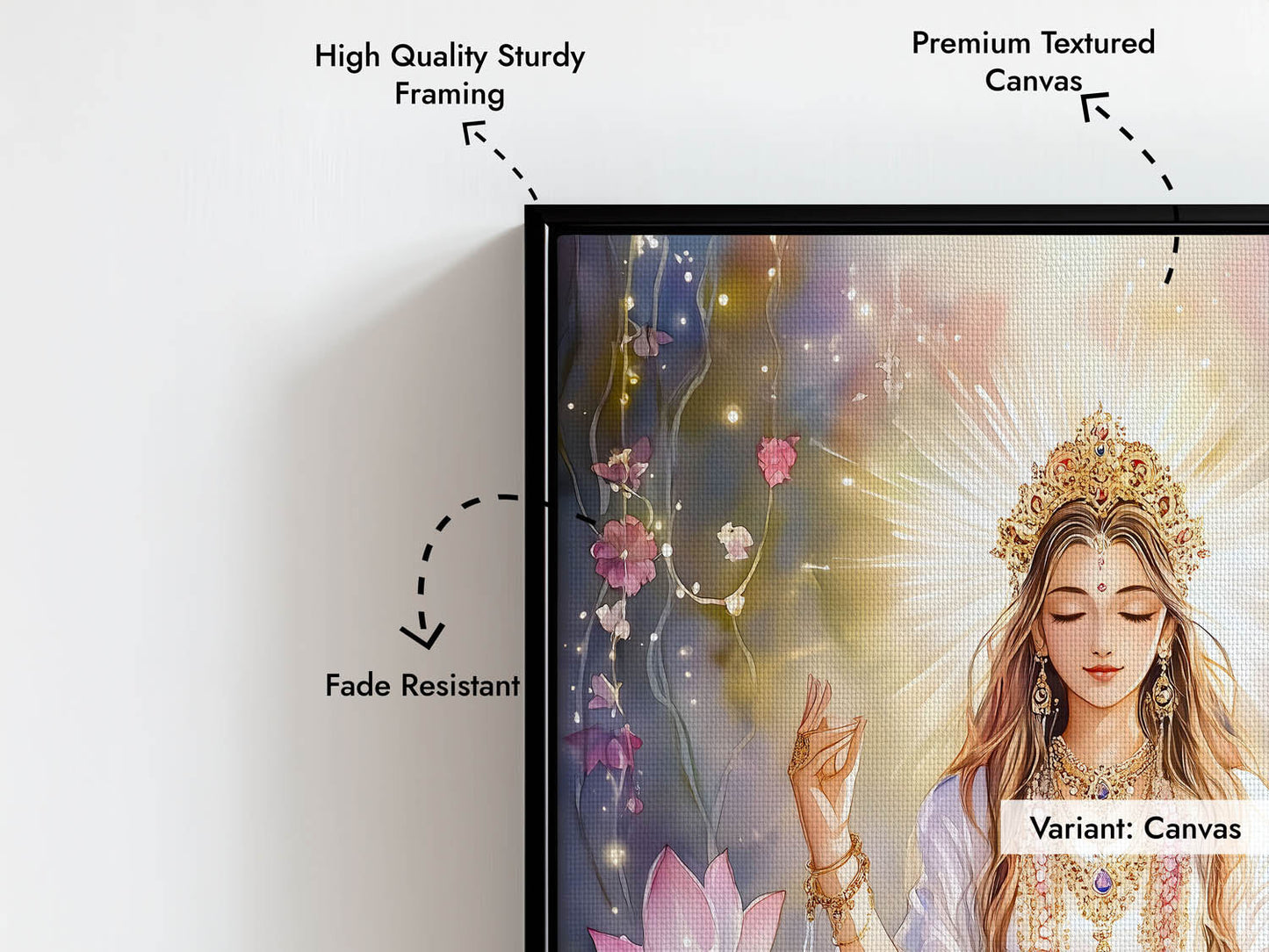 Goddess Lakshmi  - Vastu Painting