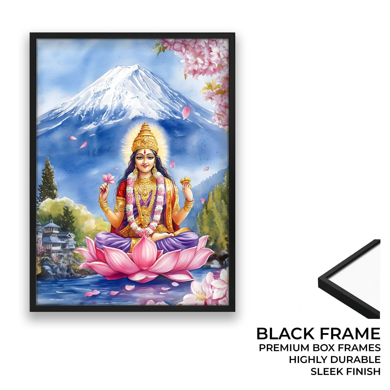 Goddess Laxmi Blessing - Vastu Painting
