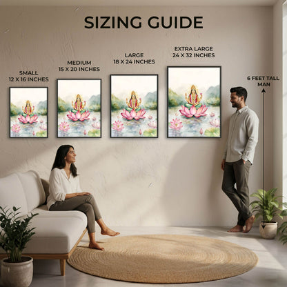 Goddess Laxmi  - Vastu Painting