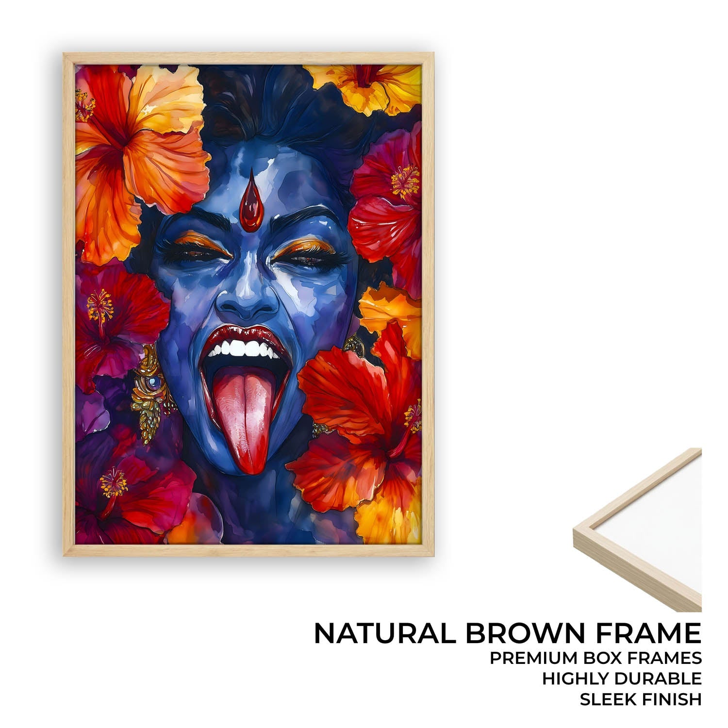 Goddess MahaKali  - Vastu Painting
