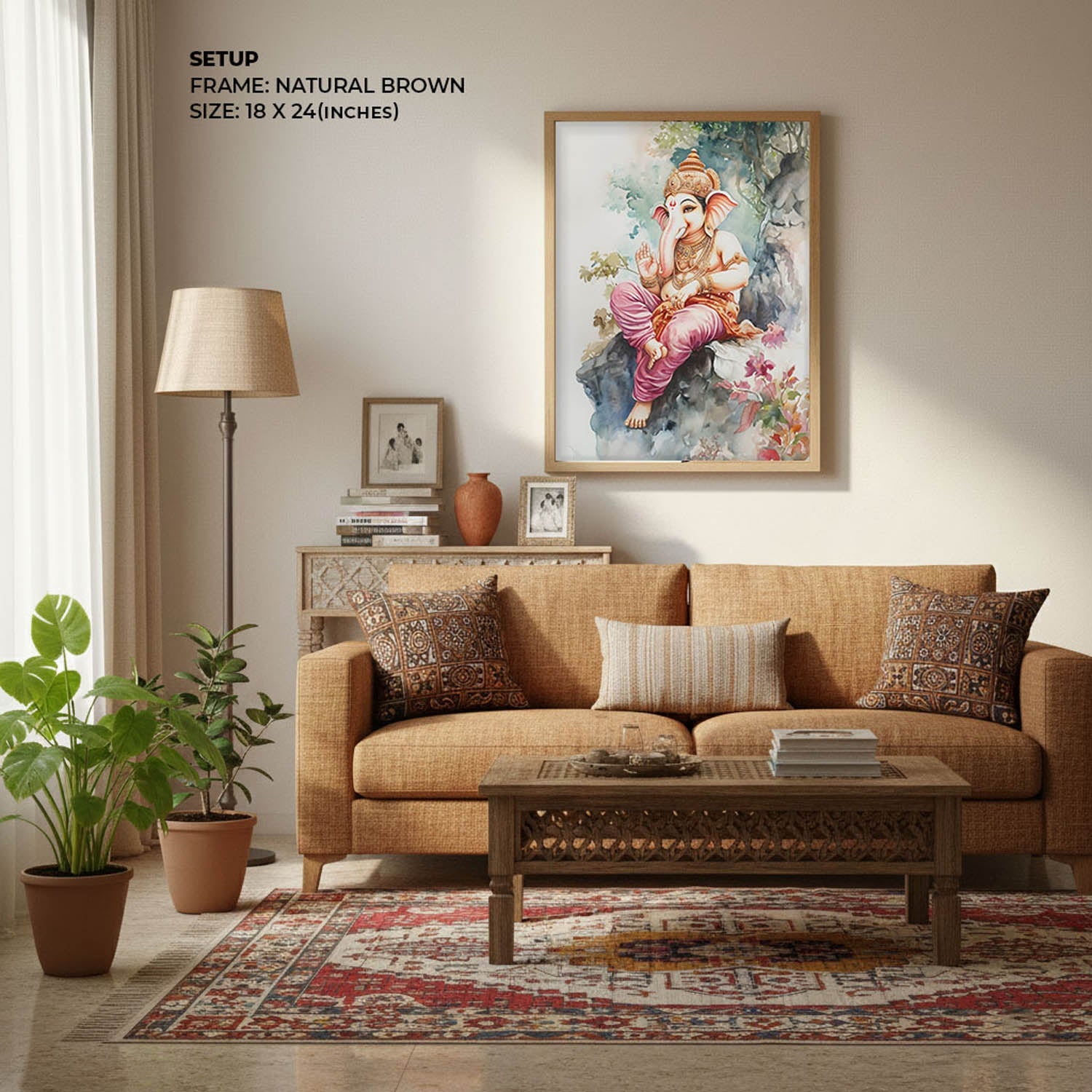 Lord Ganesh Blessing  - Vastu Painting