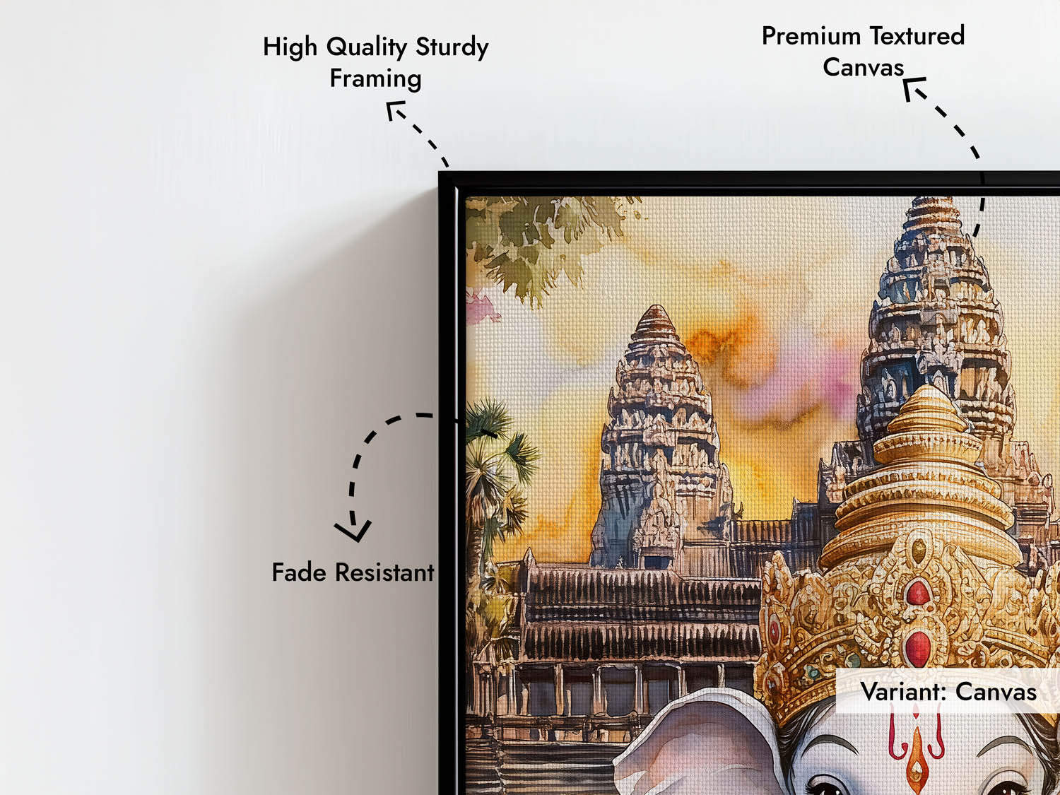 Lord Ganesha Blessing - Vastu Painting