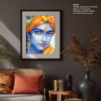 Lord Krishn - Vastu Painting