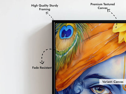 Lord Krishn - Vastu Painting
