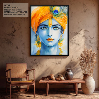 Lord Krishna - Vastu Painting
