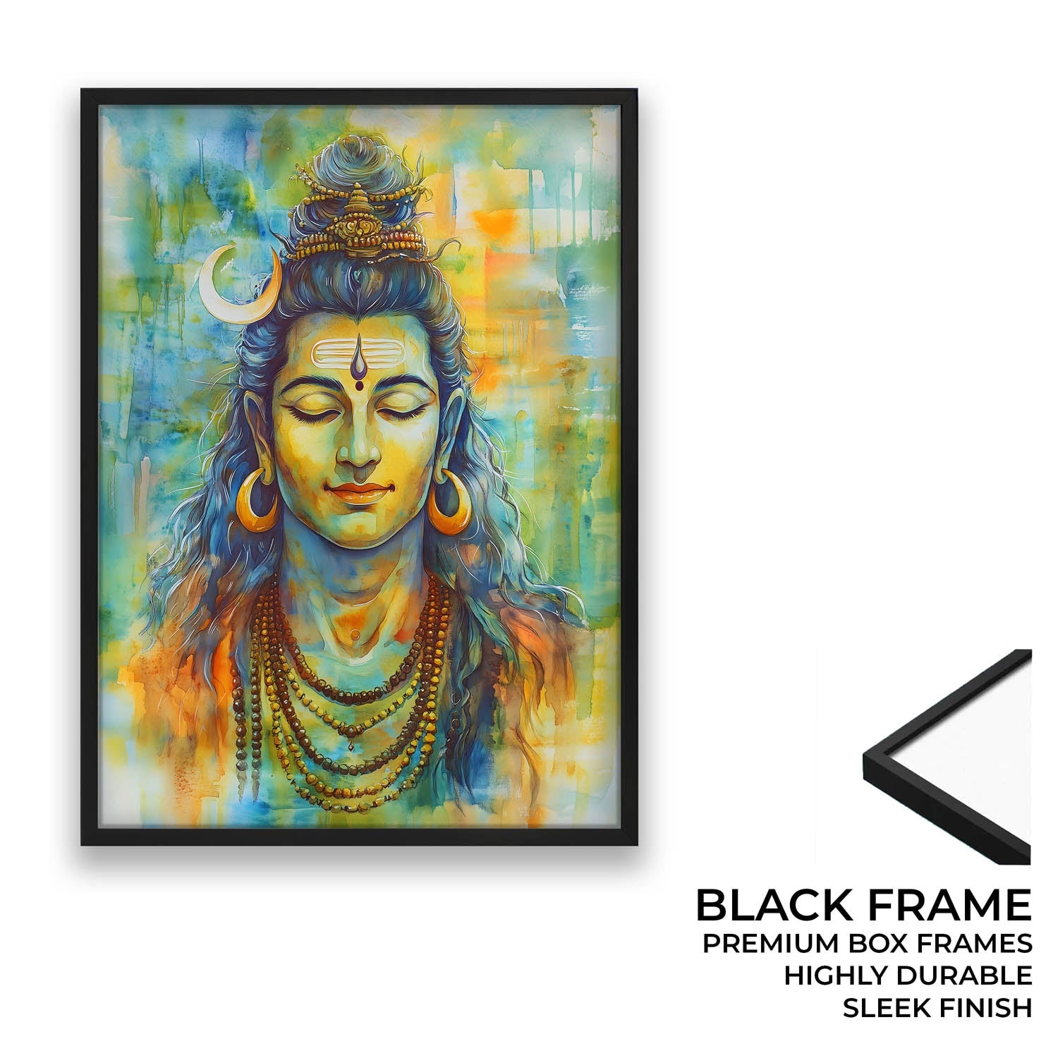 Lord Shiv in Dhyan - Vastu Painting