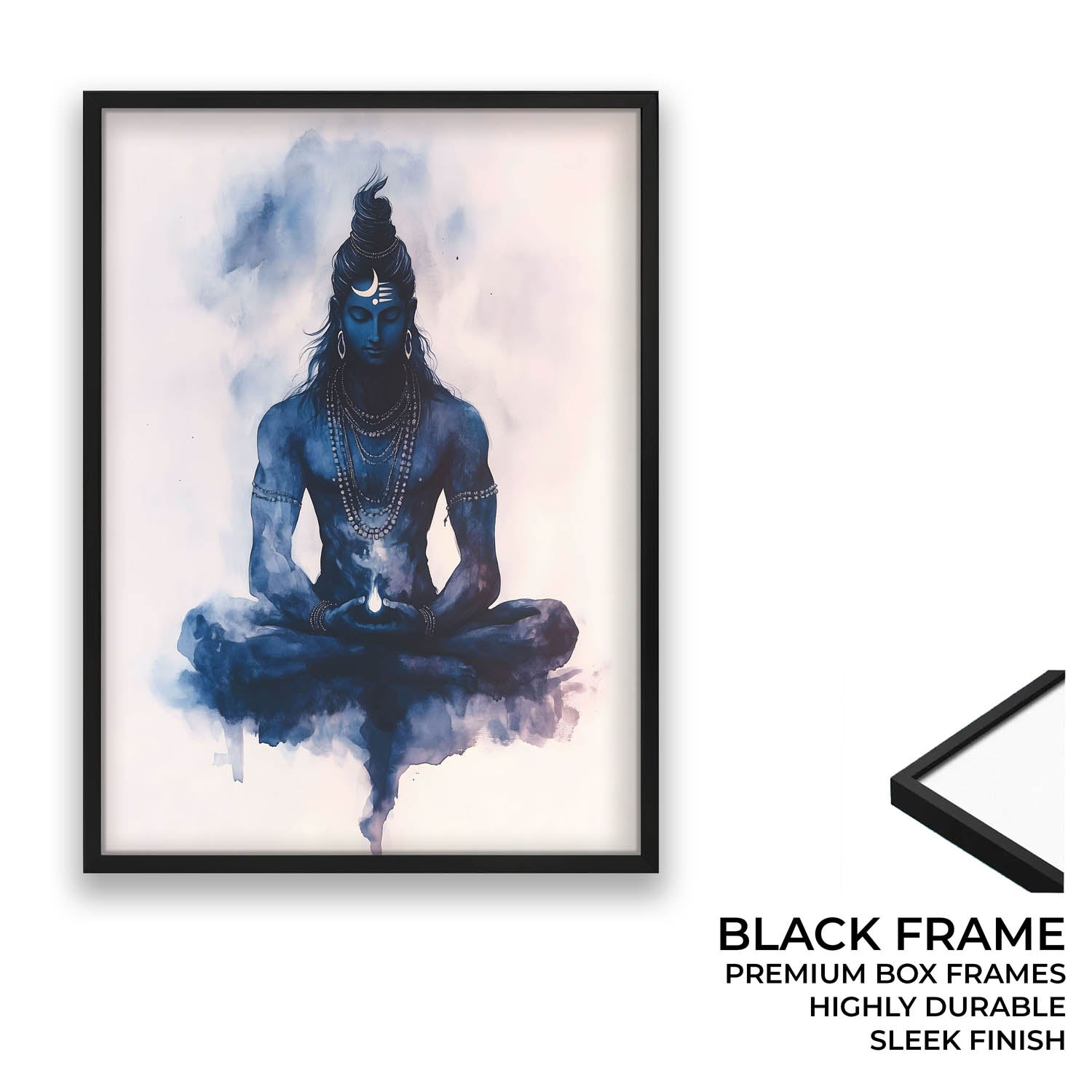 Lord Shiva Meditating - Vastu Painting