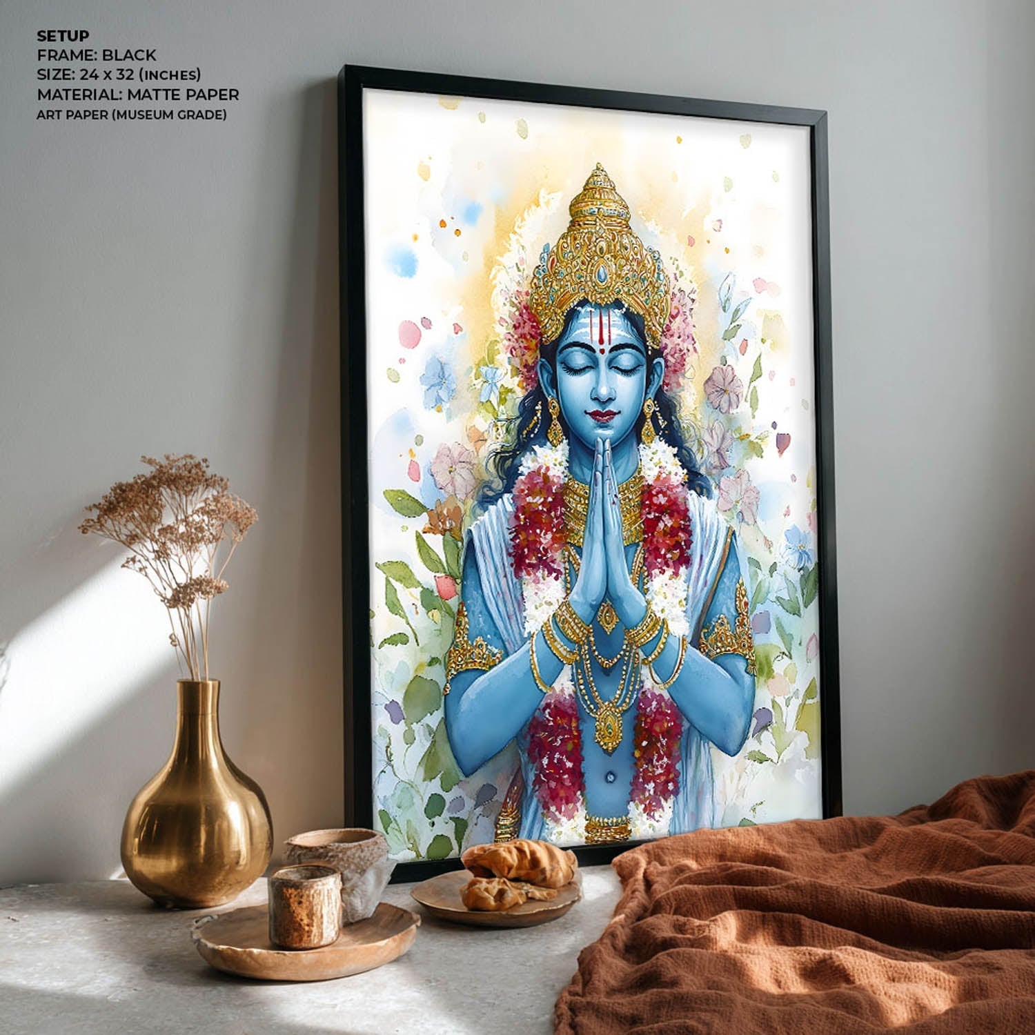 Lord Vishnu - Vastu Painting